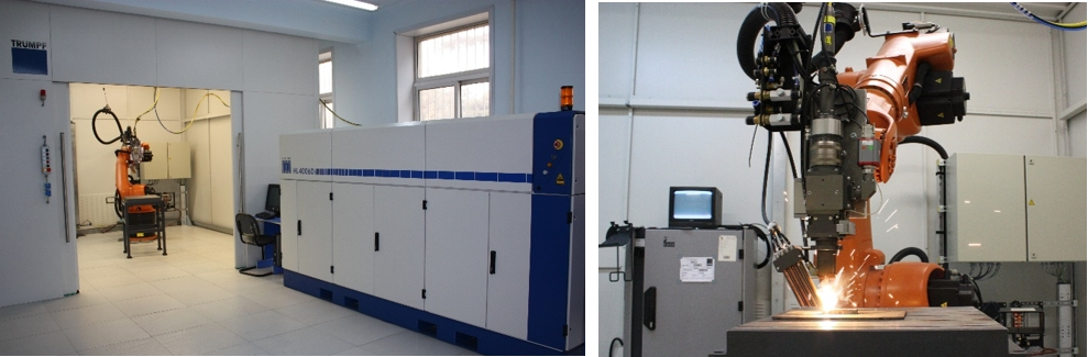 4kW Nd:YAG激光器及其KUKA機器人焊接系統(tǒng)