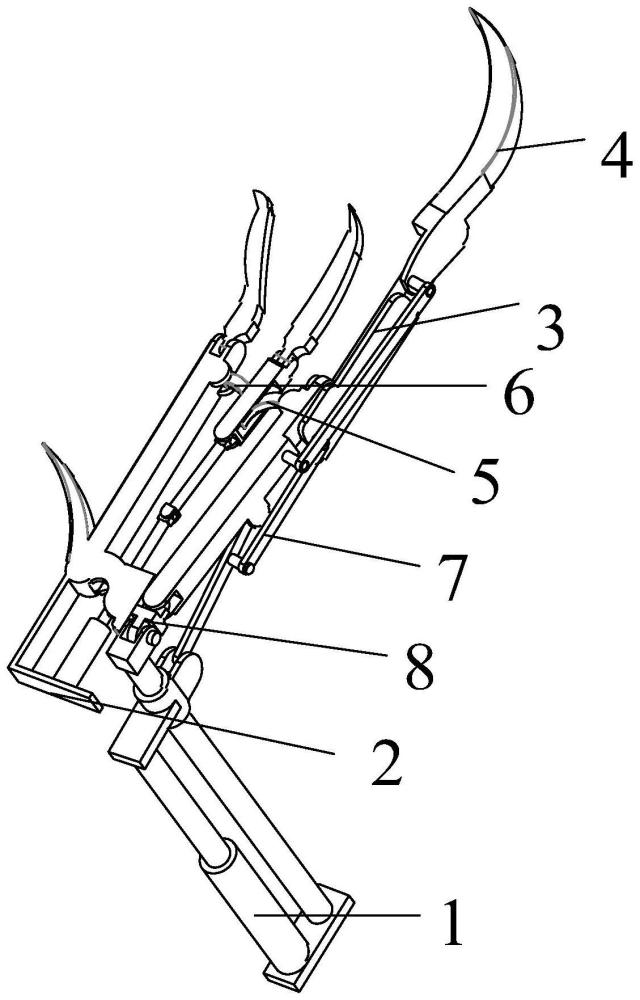 一種仿長足大竹象翅翼展開機(jī)理的Z型折疊翼